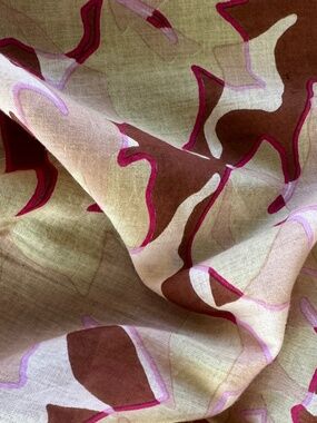 NWOT, ROLLER RABBIT SCARF/BANDANA IN FLORAL PRINT